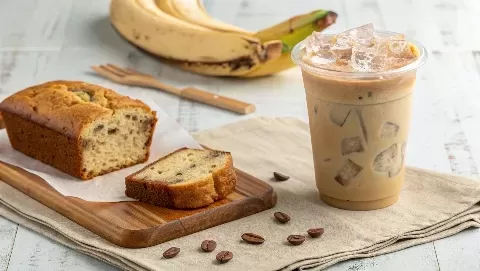 Banana Bread and Coffee Blend in This Effortless Iced Latte Trend